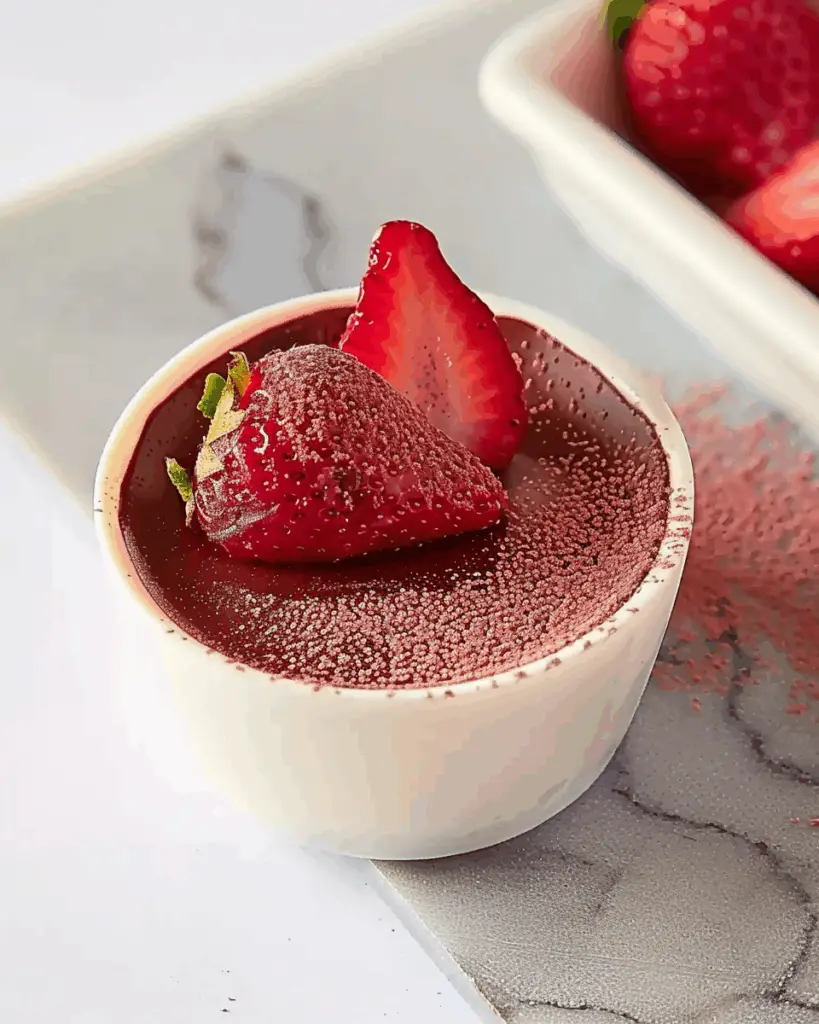 Strawberry Chocolate Cup