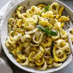 Summer Squash Pasta Skillet