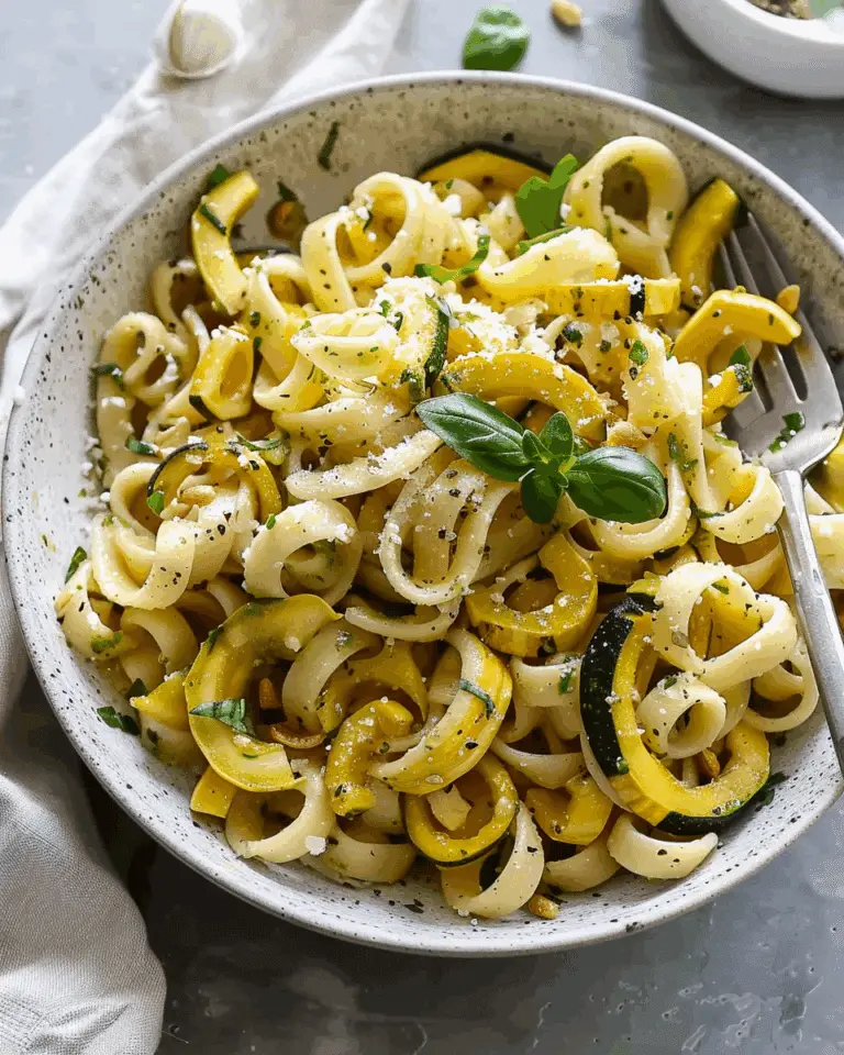 Summer Squash Pasta Skillet