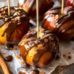 Sweet And Salty Healthier Caramel Apples