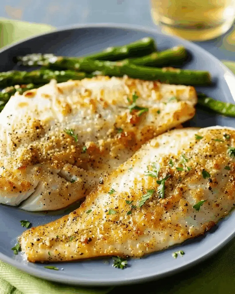 Tangy Parmesan Tilapia