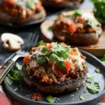 Turkey Taco Stuffed Portobello Mushrooms Recipe