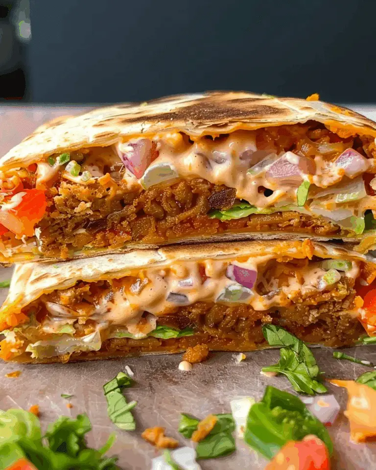 Vegan Crunchwrap Supreme