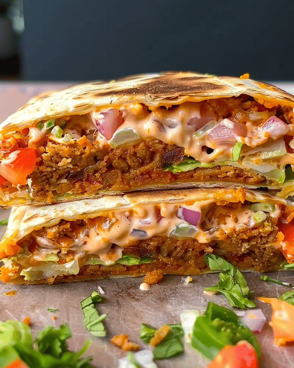 Vegan Crunchwrap Supreme