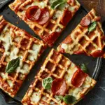 Waffle-Iron Pizzas