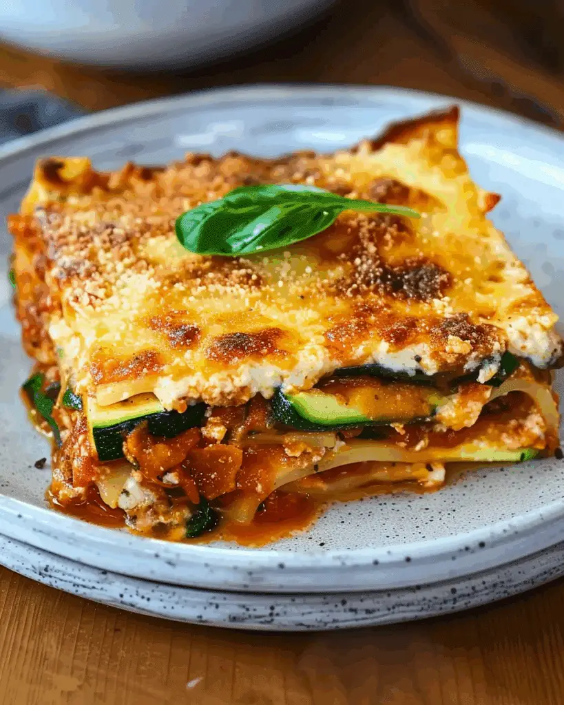 Zucchini Lasagna: A Healthy and Delicious Twist on Classic Lasagna