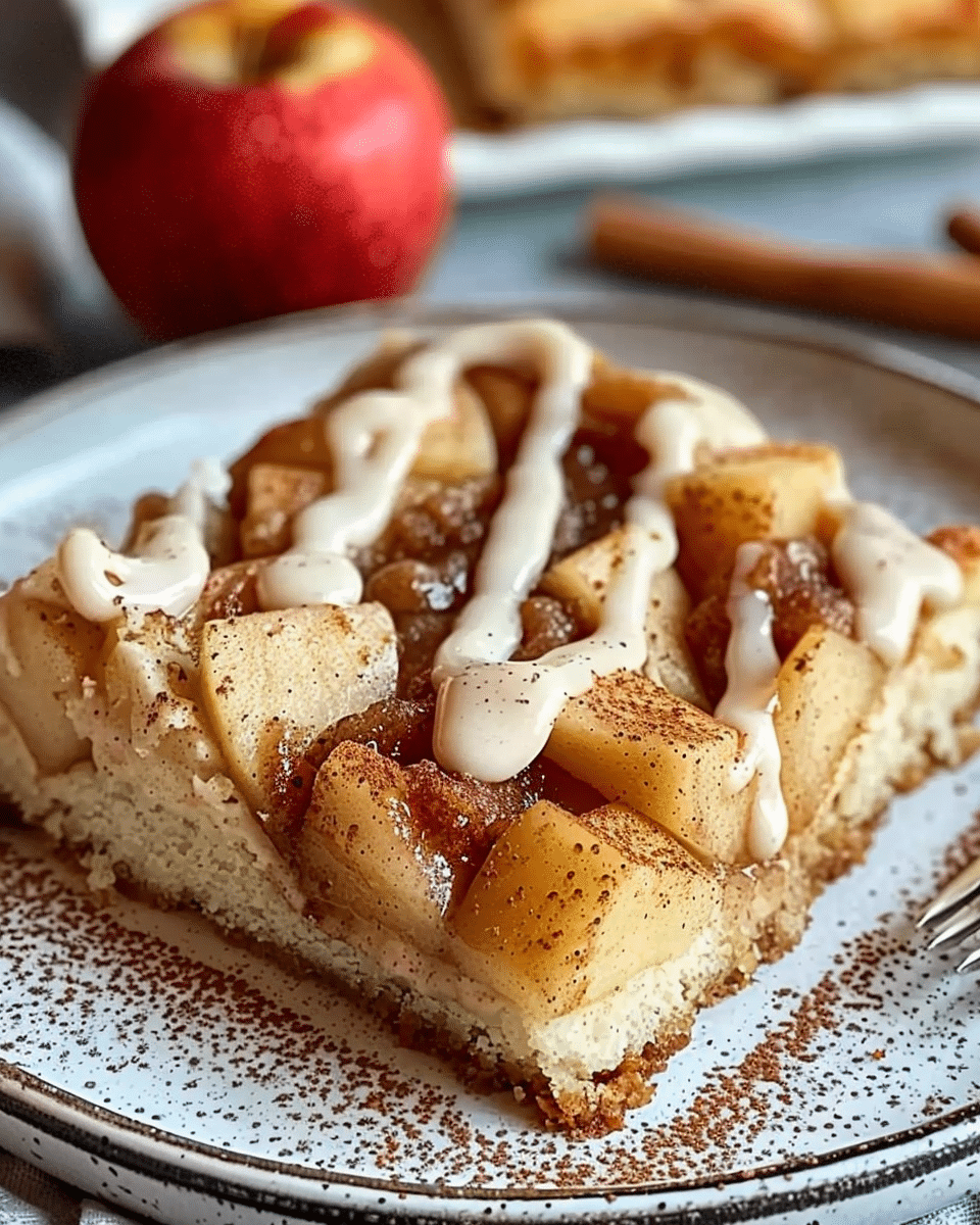Apple Cinnamon Sheet Cake