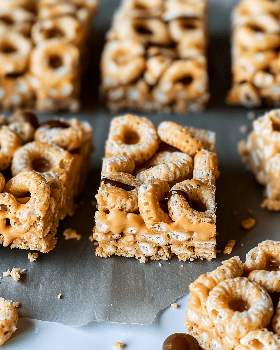 Peanut Butter Cheerio Bars