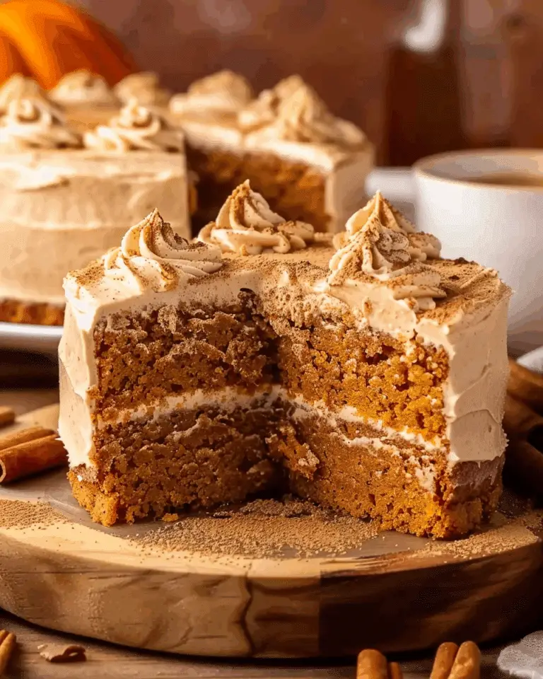 Pumpkin Spice Latte Cake