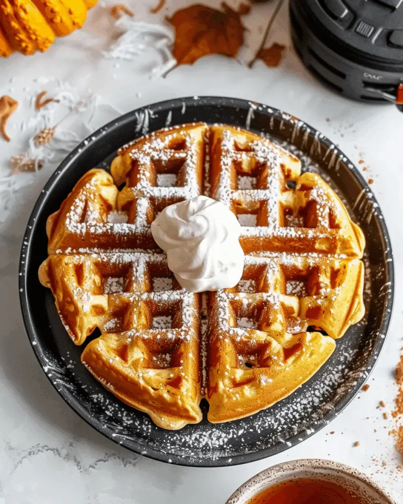 Pumpkin Waffles Recipe