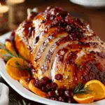 Cranberry Orange Glazed Turkey Breast Recipe