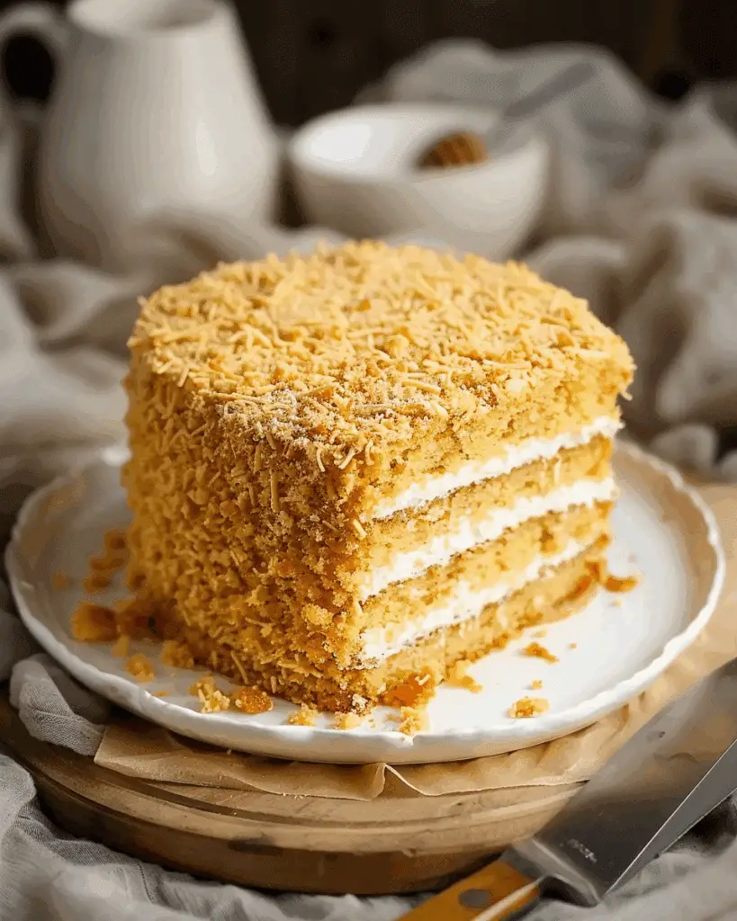 Ukrainian Honey Cake Recipe