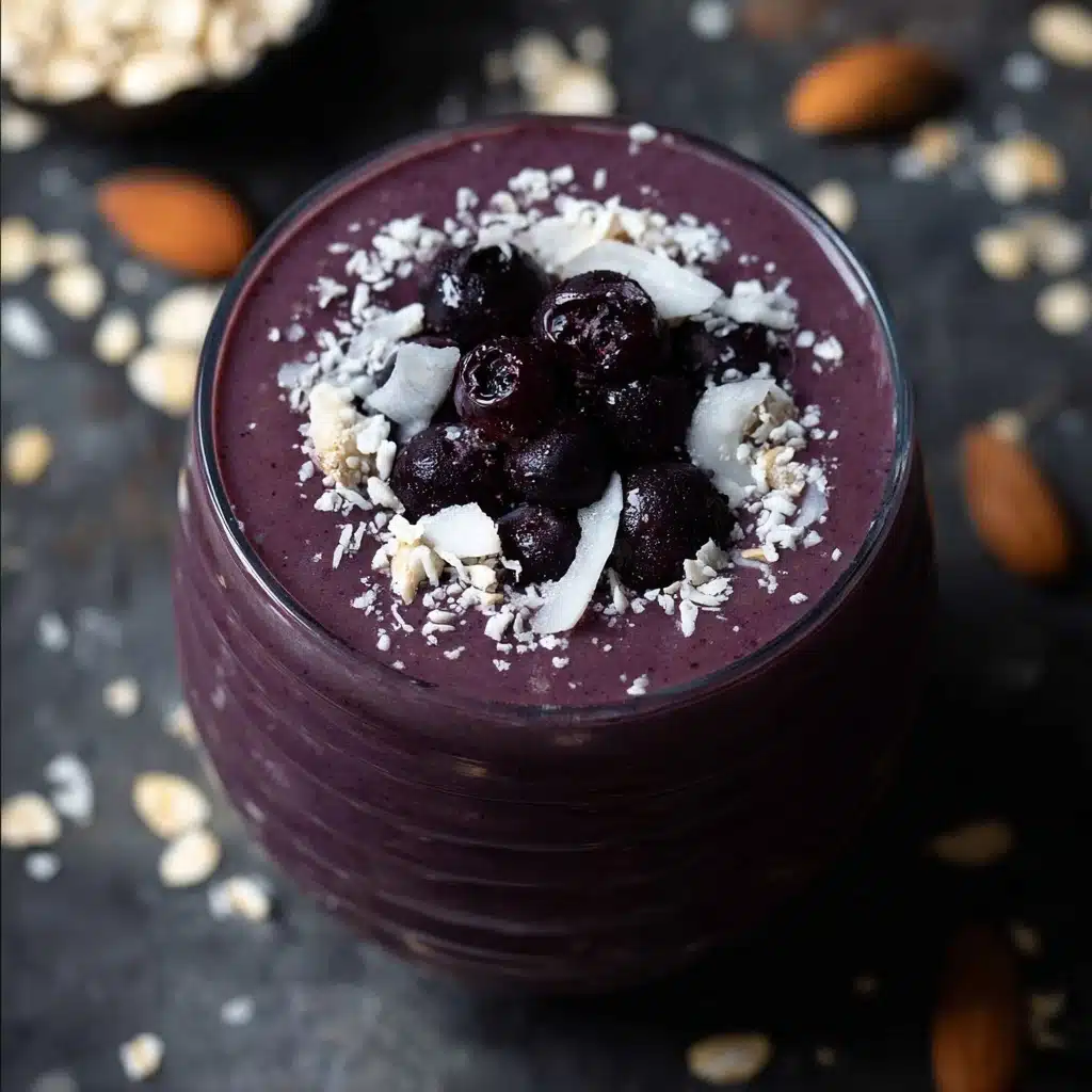 Blueberry Muffin Breakfast Smoothie Recipe 4 Blueberry Muffin Breakfast Smoothie Recipe - Recipe Image