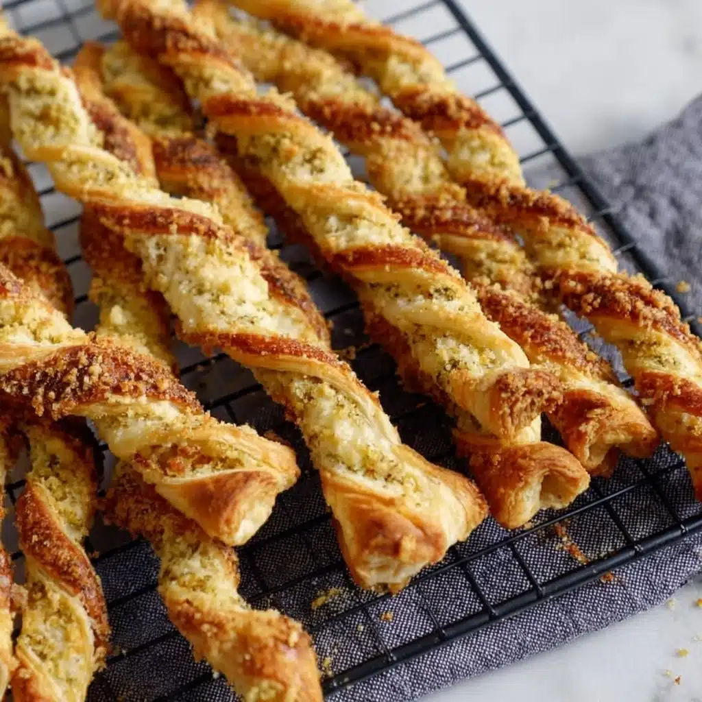 Pesto-Cheese Straws! Recipe - Recipe Image
