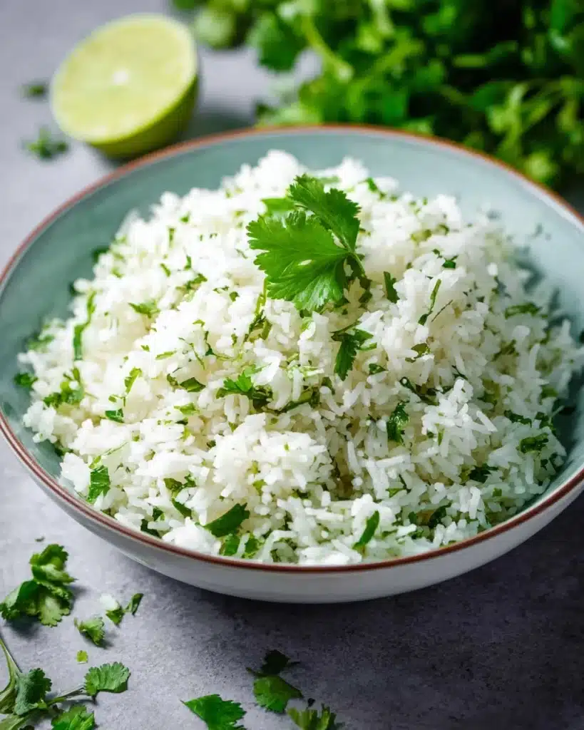 Cilantro Lime Rice (Rice Cooker) Recipe