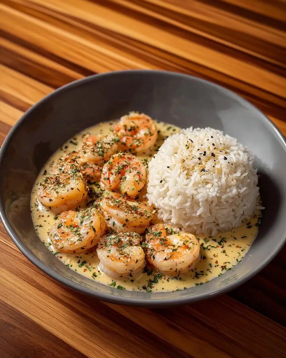 Creamy Garlic Shrimp with Parmesan (20-Minute Recipe!) Recipe
