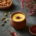 Saffron Almond Milk Tea – A Cozy Sip of Luxury Recipe