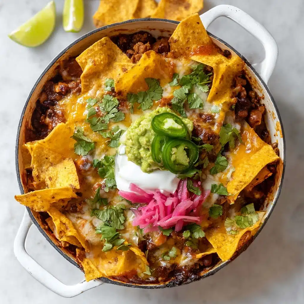 One Pot Cheesy Nachos Recipe 5 One Pot Cheesy Nachos Recipe - Recipe Image