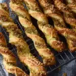 Pesto-Cheese Straws! Recipe