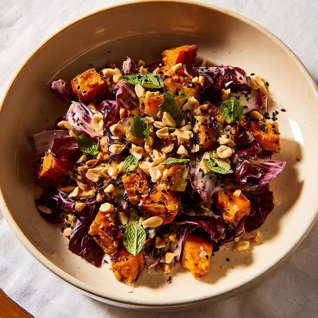 Spiced Peanut Sweet Potato Salad Recipe 4 Spiced Peanut Sweet Potato Salad Recipe - Recipe Image