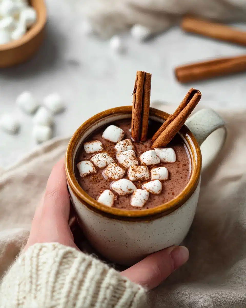 Spiced Chai Hot Chocolate Recipe