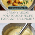 Vegan Potato Soup Recipe
