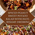 Spiced Peanut Sweet Potato Salad Recipe
