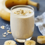 3-Ingredient Banana Oat Smoothie