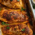 3-Ingredient Oven-Baked Cajun Chicken