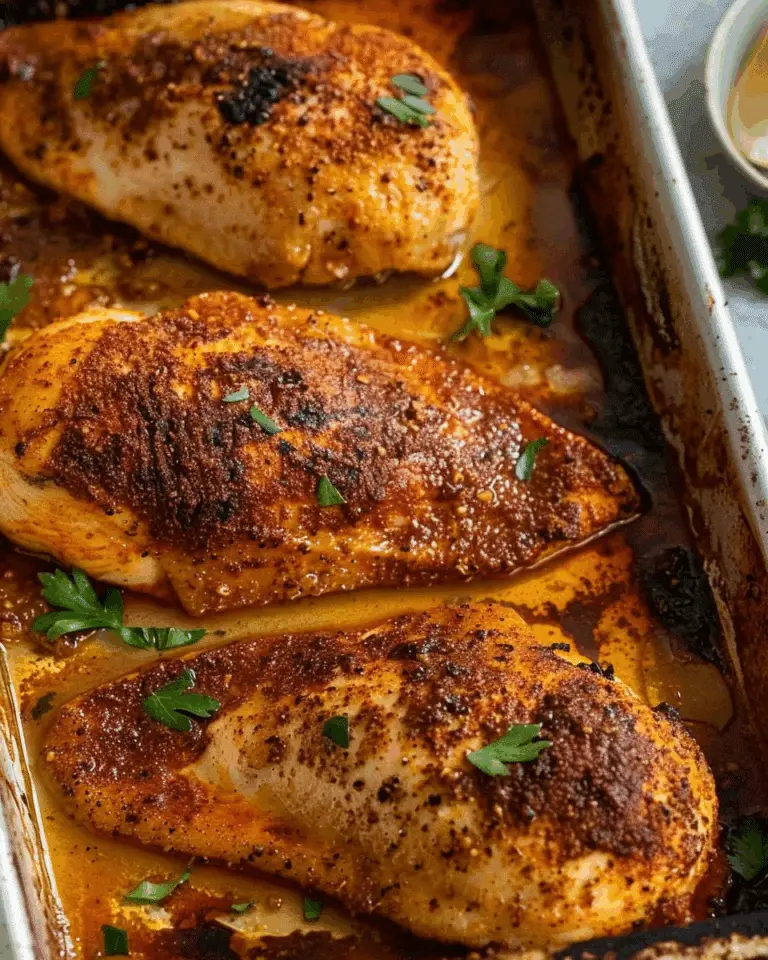 3-Ingredient Oven-Baked Cajun Chicken