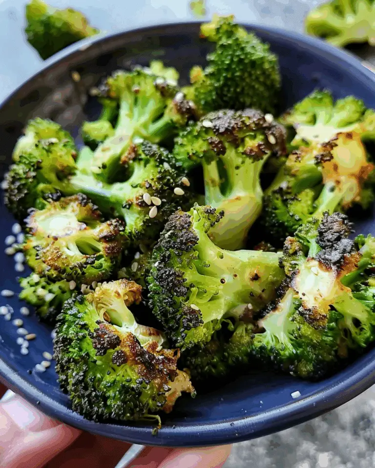 Air Fryer Roasted Broccoli