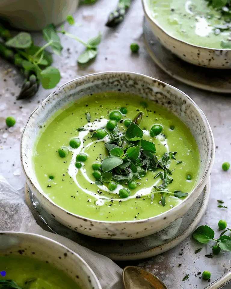 Vegan Asparagus Soup