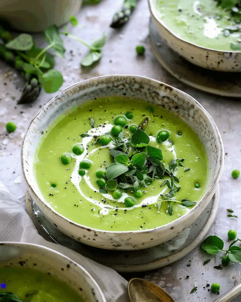 Vegan Asparagus Soup