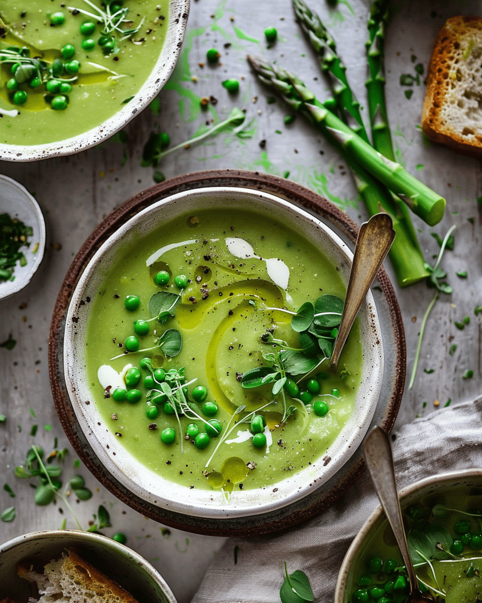 Vegan Asparagus Soup