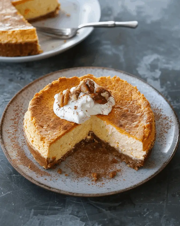 Butternut Squash Cheesecake