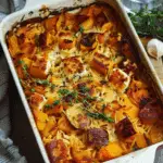 Halloumi & Butternut Squash Orzo Bake