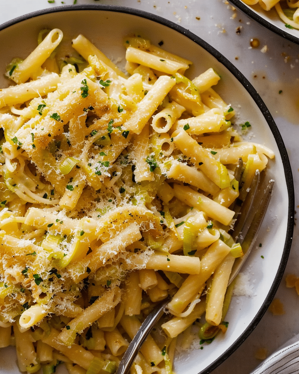Caramelized Leek Pasta