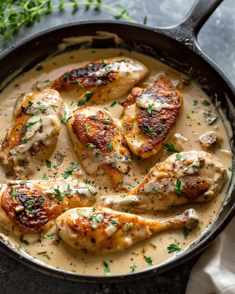 Creamy Garlic Chicken
