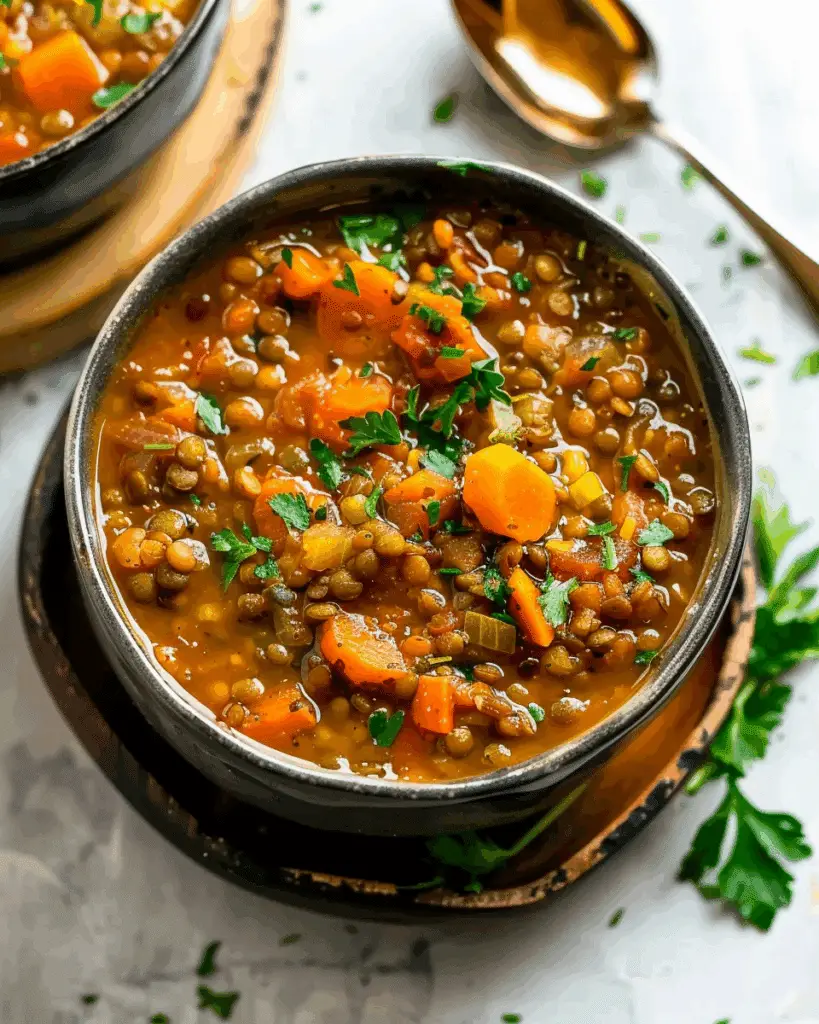 Crockpot Lentil Soup
