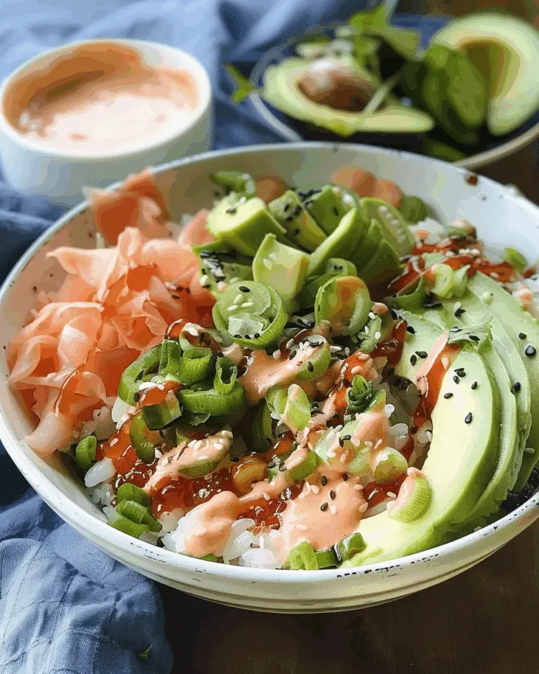Crunch Roll Sushi Bowl