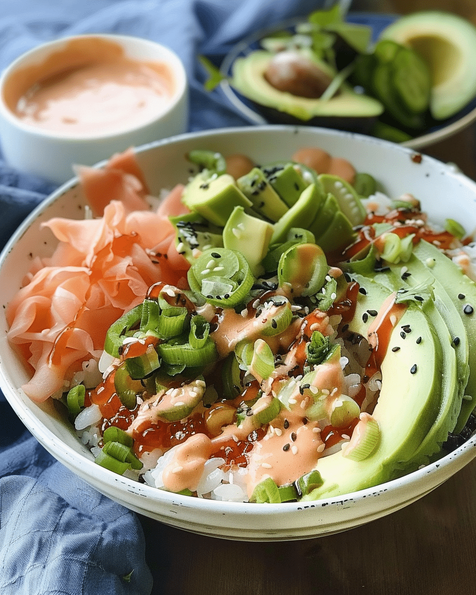 Crunch Roll Sushi Bowl