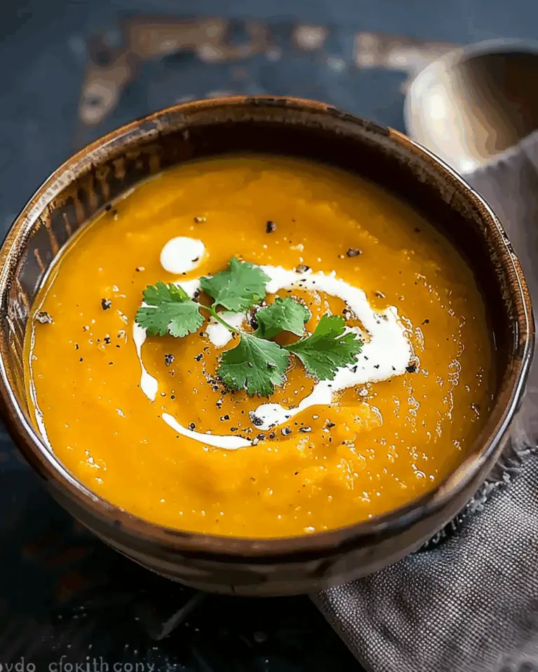 Curried Butternut Squash Soup