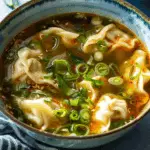 Gyoza Soup (Japanese Dumpling Soup)