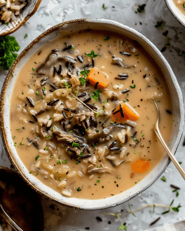Instant Pot Wild Rice Soup