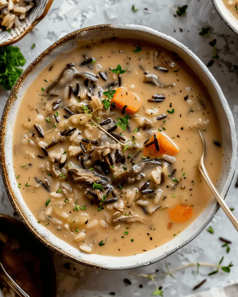 Instant Pot Wild Rice Soup