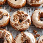 Brown Butter Maple Pecan Donuts