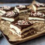 No-Bake Peppermint Slice