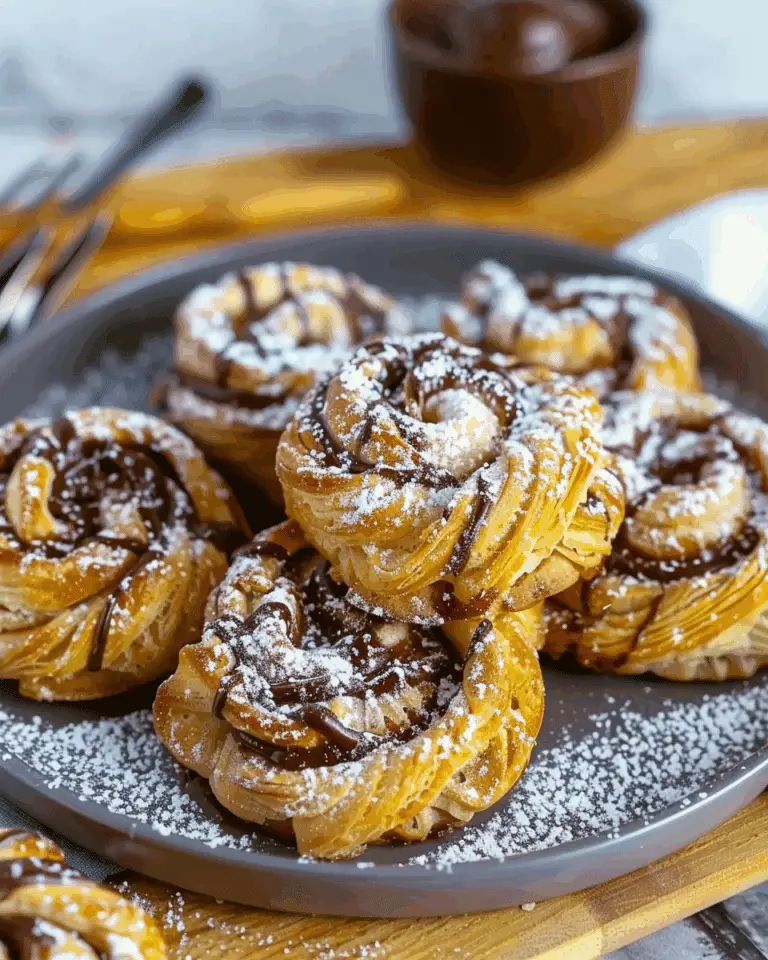 Puff Pastry Nutella Twists
