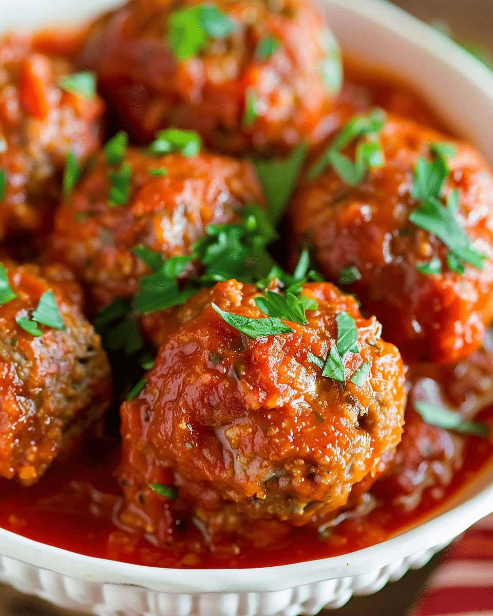 Nyuszi’s Homemade Meatballs and Sauce