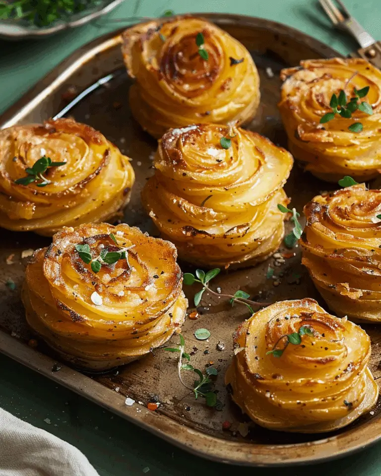Crispy, Cheesy Potato Stacks